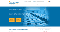 Desktop Screenshot of konference.org